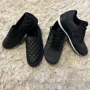 ☆ 2 Pairs of Shoes Tred Safe & Under Armour Sz  6.5 & 7 (4C-Q)